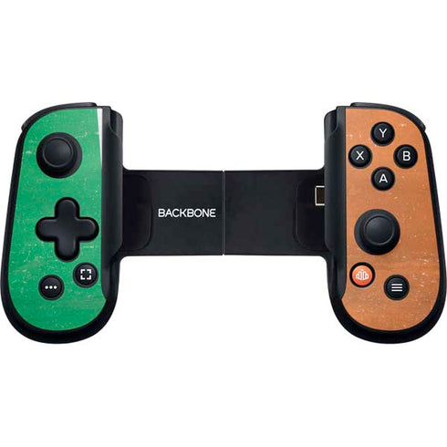 Ireland Flag Distressed Backbone One for iPhone Game Controller Skin